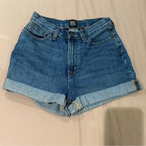Urban Outfitters BDG Mom High-Rise Blue Jean Shorts